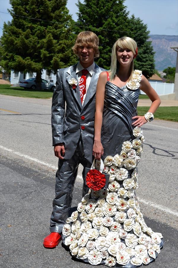 30 Cute Duct Tape Dress Ideas | 101 Duct Tape Crafts