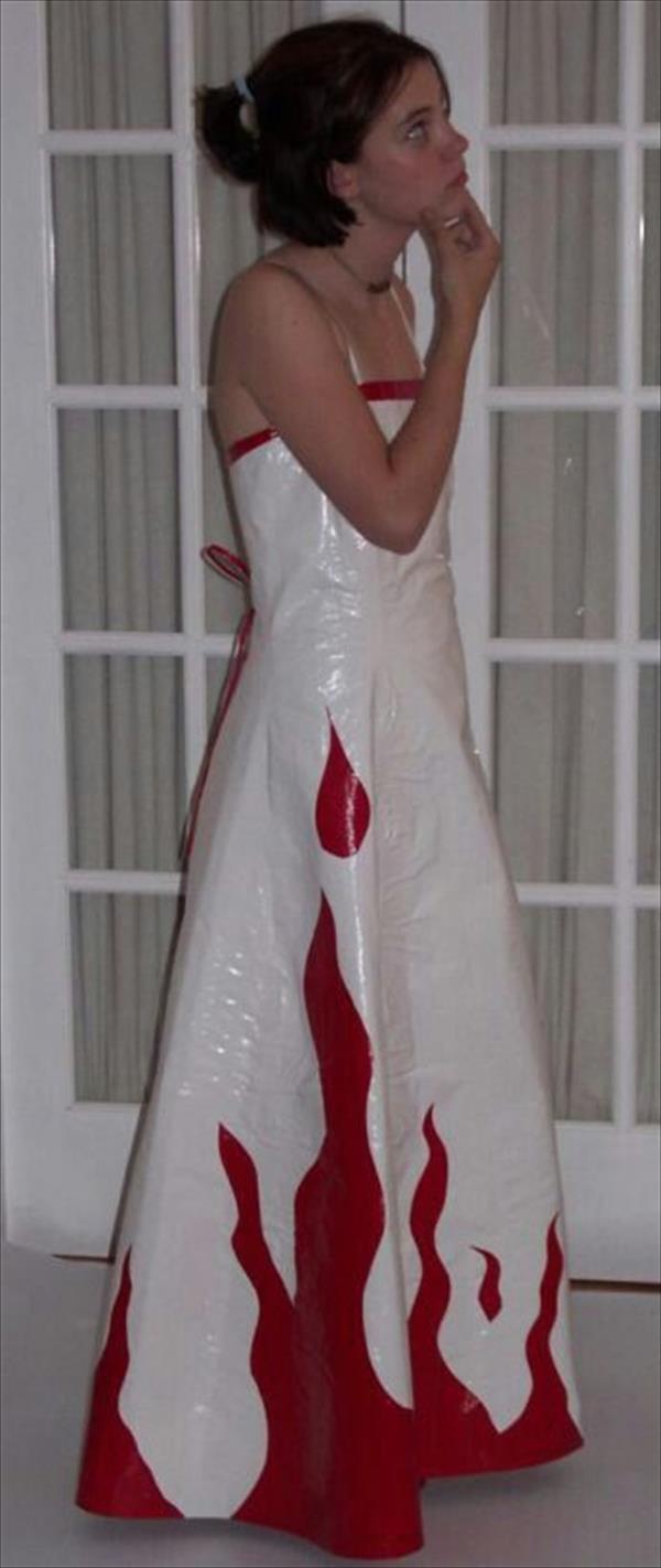 30 Cute Duct Tape Dress Ideas | 101 Duct Tape Crafts