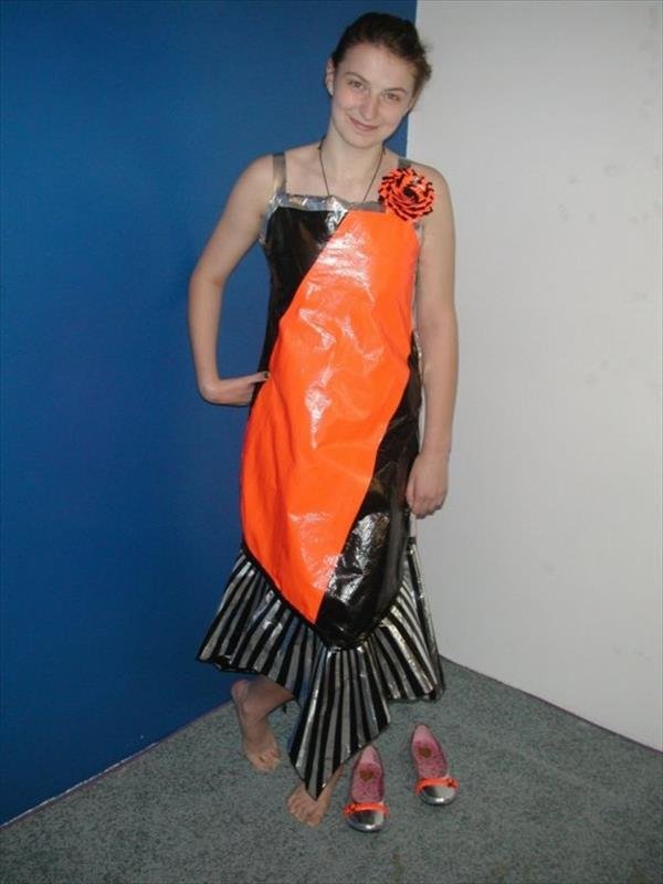 Duct Tape Dress for women