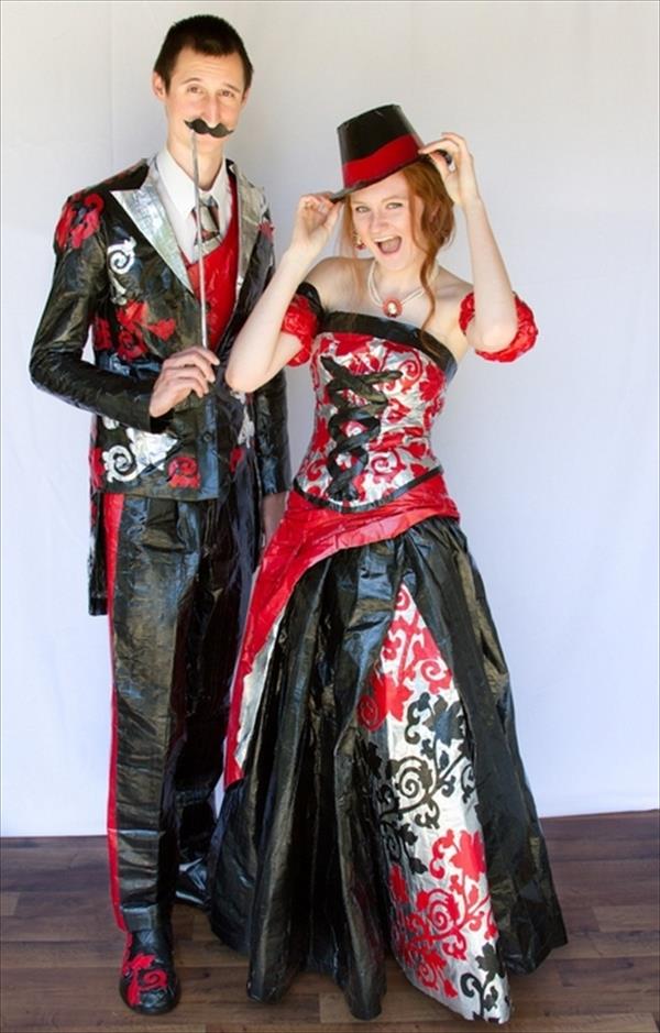 30 Cute Duct Tape Dress Ideas | 101 Duct Tape Crafts