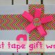 Gift Wrapping with Duct Tape