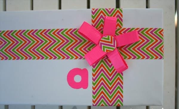 Gift Wrapping with Duct Tape