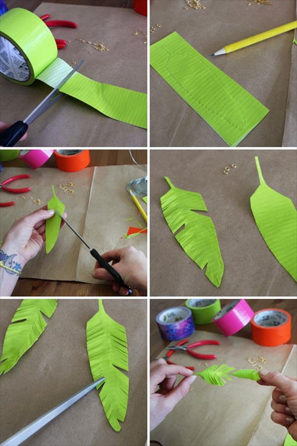 Duct Tape Canvas Art | 250 Easy, Fun Ways to Get Crafty With Your Kids! |  POPSUGAR Family Photo 156