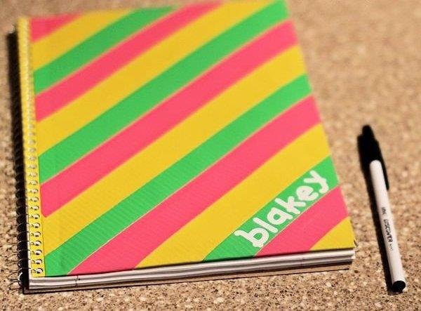 DIY Duct Tape Notebook