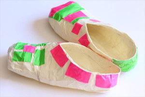 Duct Tape Slippers