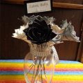 handmade duct tape flowers