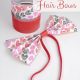 handmade duct tape hair bow