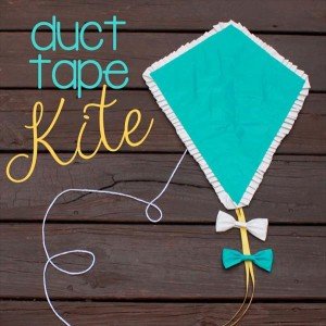 handmade duct tape kite