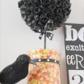 diy halloween duct tape topiary