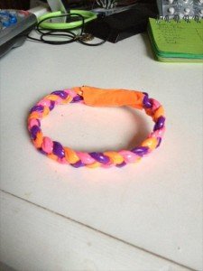 handmade duct tape bracelet