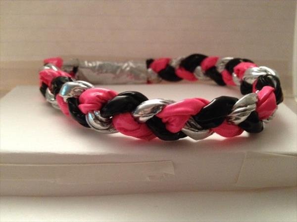 hand produced duct tape bracelet