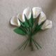 diy duct tape lily flower bouquet