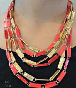 diy duct tape paper clips jewelry.