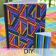 handcrafted duct tape notebooks