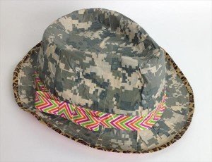 diy handmade duct tape hat